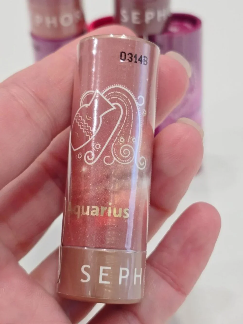 Sephora Collection ✦ #Lipstories Lipstick Aquarius 87 Peach ✦ Pearl Finish NWT